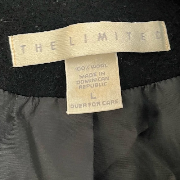 Vintage The Limited Black Wool Jacket - Picture 2 of 8